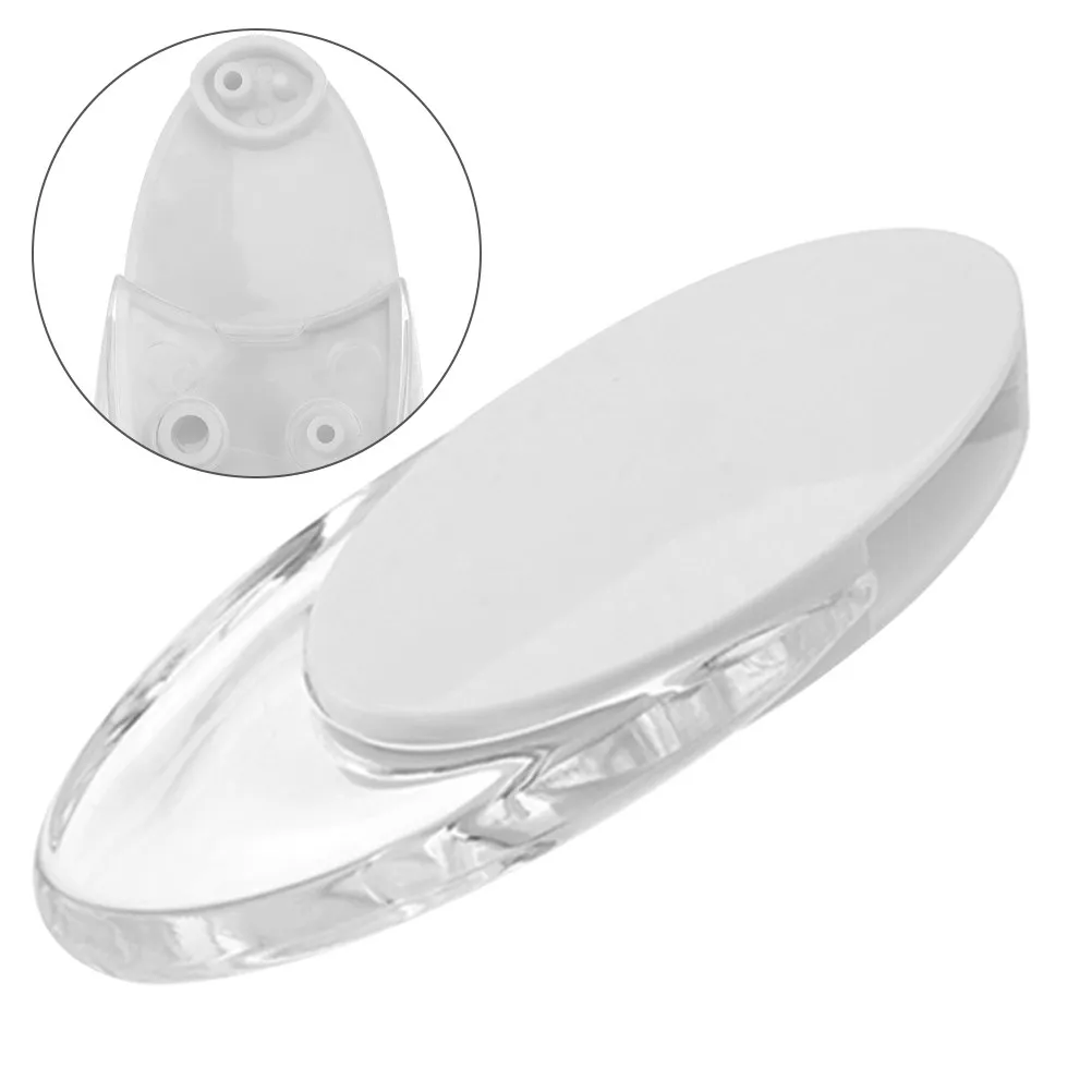 2Pcs Roller Blind Accessories Clear Plastic Vertical Blind Handles Replacement Parts Smooth Operation Window Shades Repair