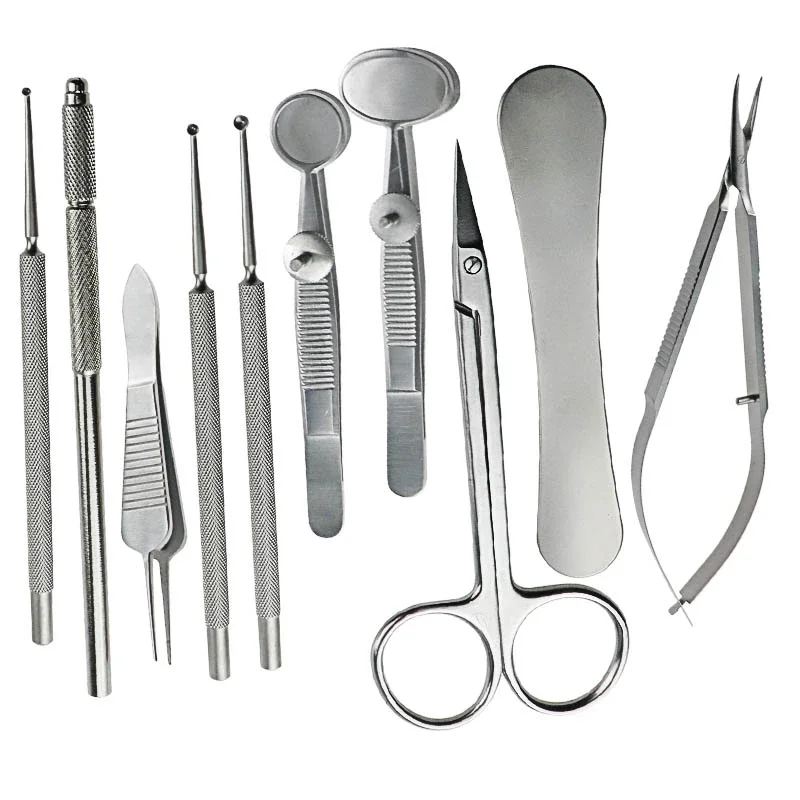 Medical Surgery Instruments Ophthalmic Meibomian Flap Kit Meibomian Gland Granuloma Clamp Turn Over The Clip 1Set