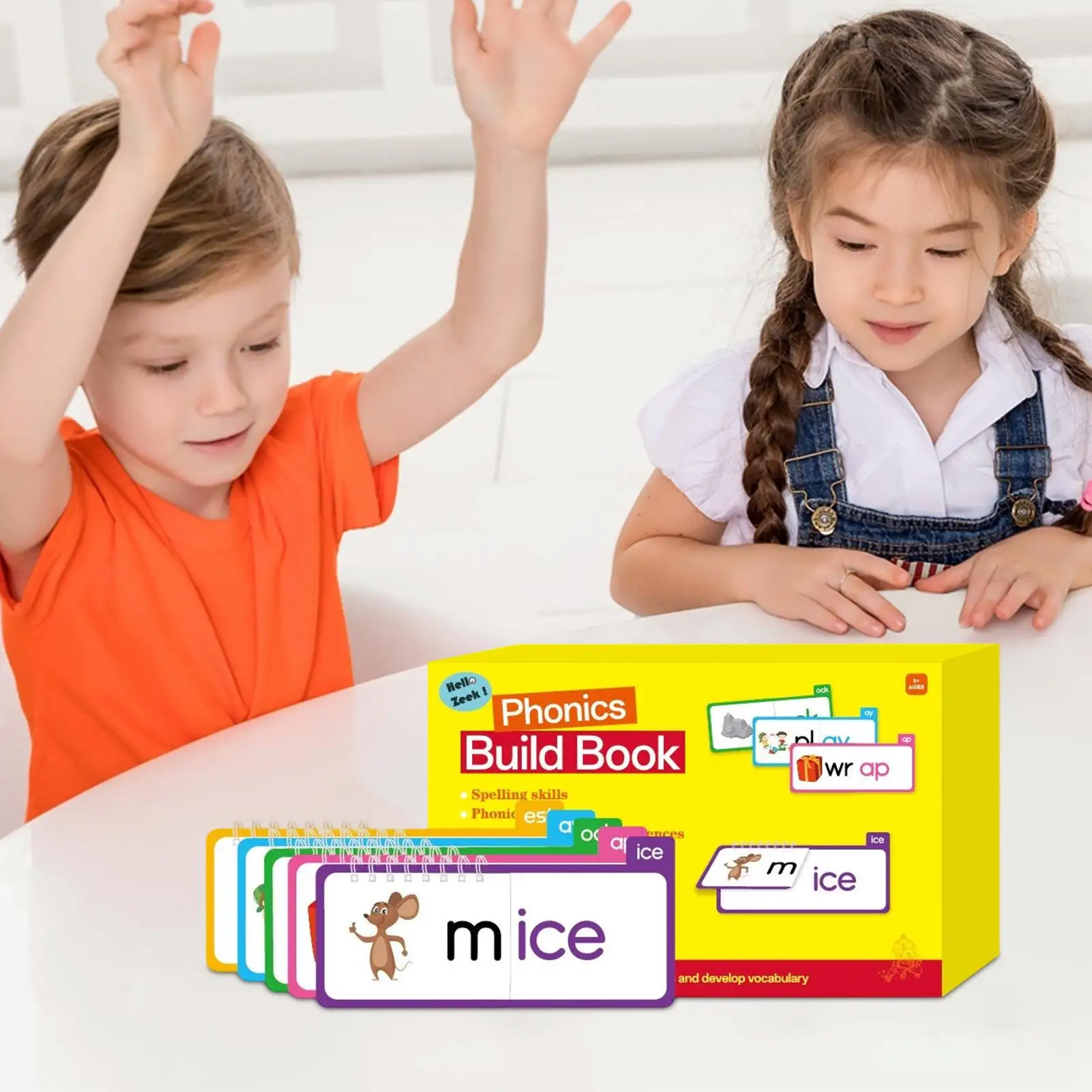 

Семья слов, сборка книг, принадлежности для улучшения правописания, зрение, флэш-карты со словами для детей, мальчиков и девочек, детский сад, дошкольников