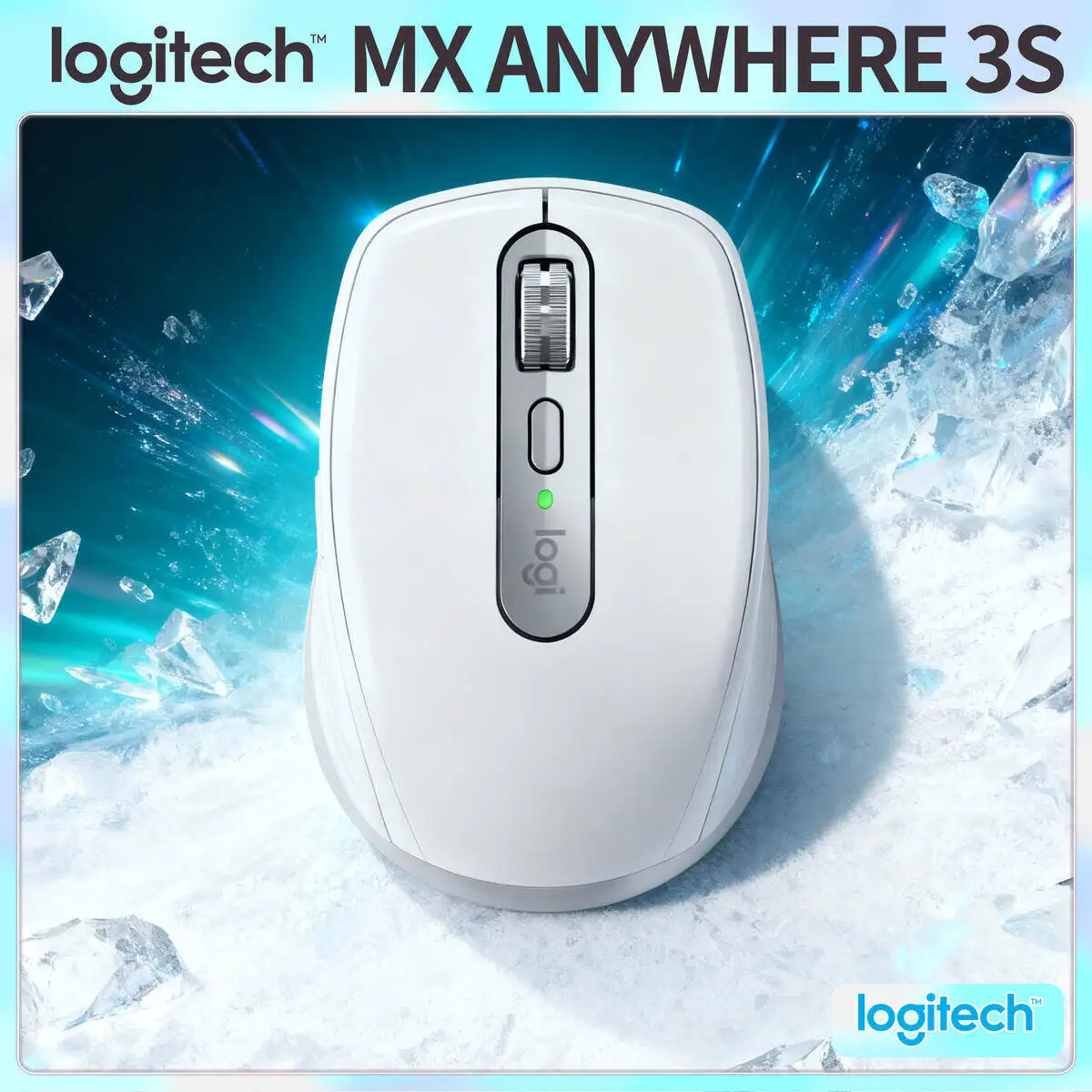 

Logitech MX Anywhere 3S Compact Wireless Mouse High Accuracy for Professional Office Business
