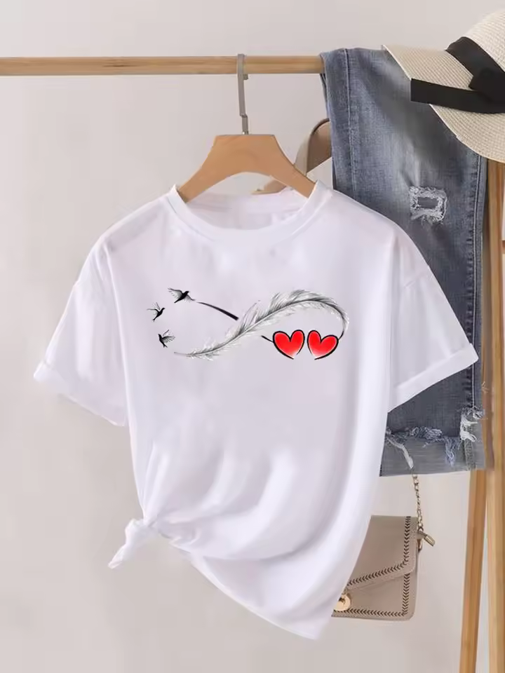 3. 러브 하트 깃털..