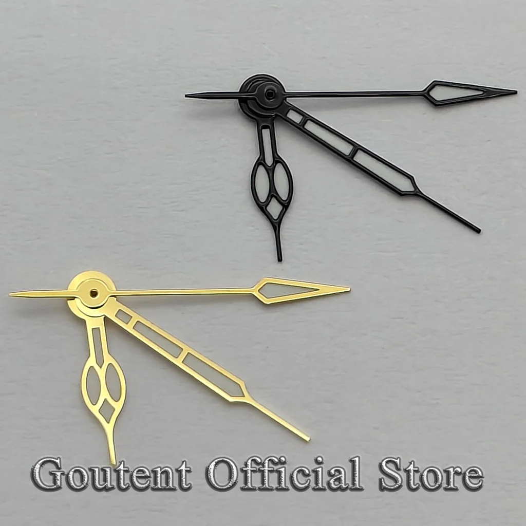 ساعة Goutent فضية/ذهبية وردية/أسود/ذهبي مناسبة لحركة NH35 NH36.