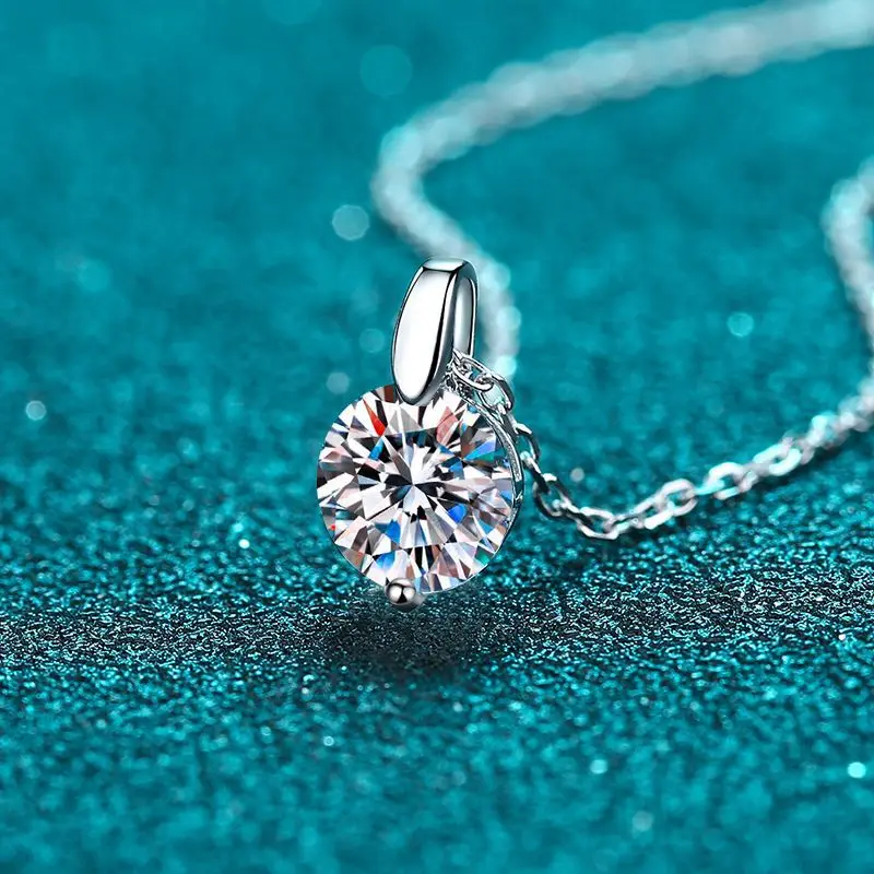 Thumbnail 3 - #21 Moissanite Pendant Necklaces Discount Picks