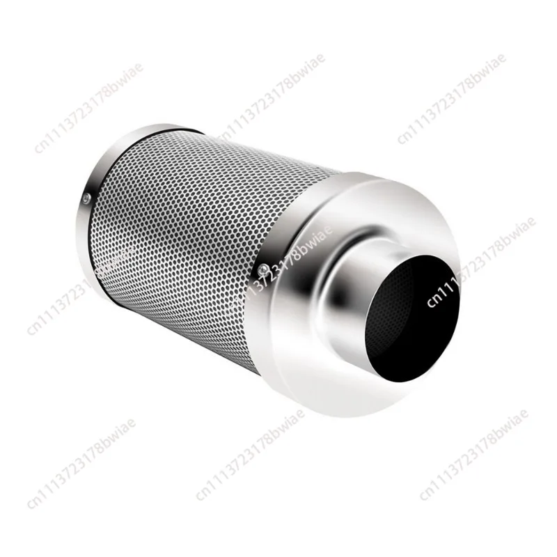 Activated carbon air filter for hydroponic plant grow tent - cartridge style