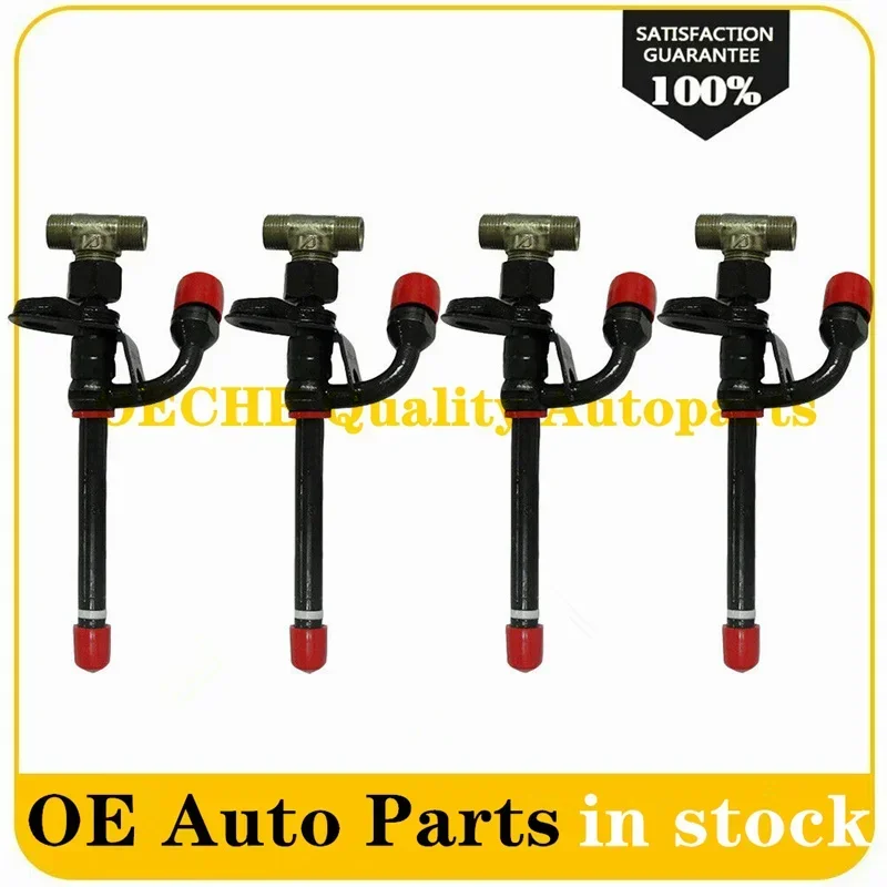 Boquilla de lápiz inyectora de combustible para tractor, 4 piezas, RE38087, RE36939, 28485
