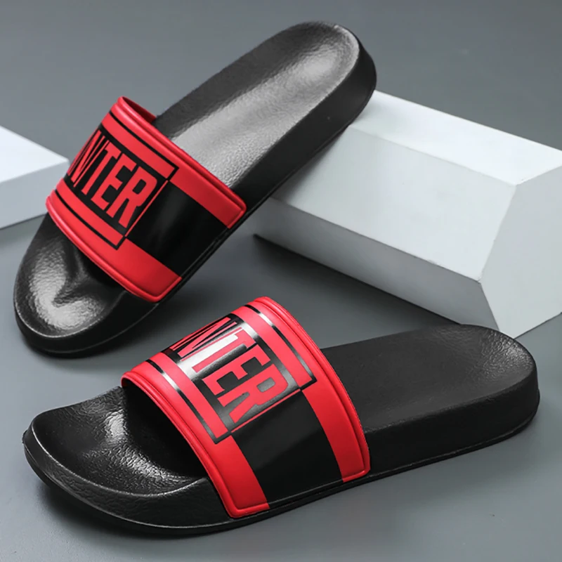 

Fashion Lightweight Beach Slippers Summer Outdoor EVA Material Men’s Sandals Mens Slippers Non-Slip Indoor Bathroom Slippers