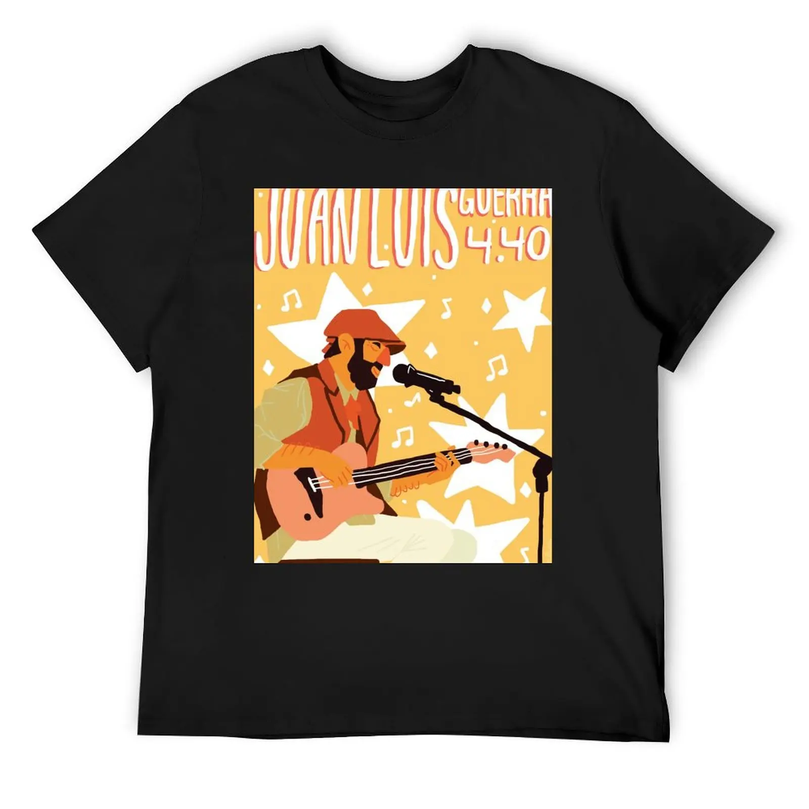 Illustration by Juan Luis Guerra T-Shirt designer shirts sublime anime quick-drying plain white t shirts men