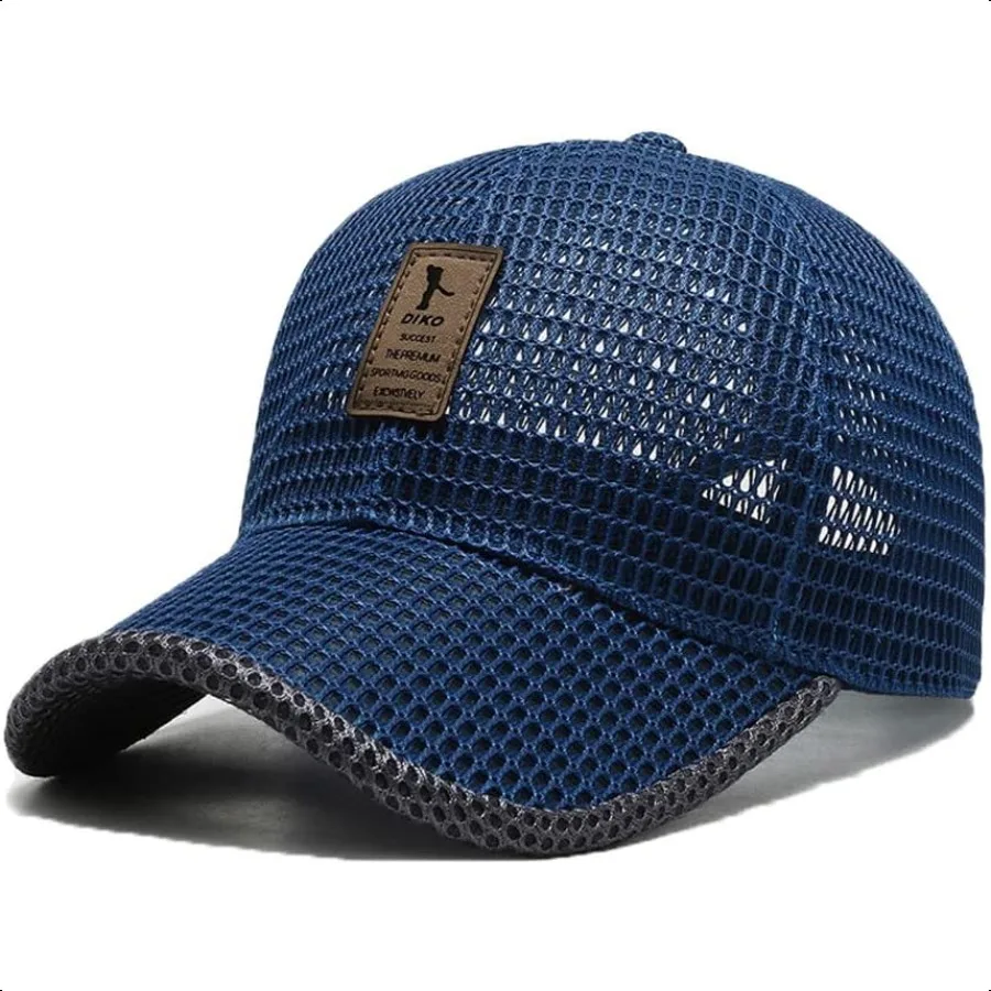 

FASHIXD Summer Mesh Baseball Cap for Men Women Trucker Mesh Hat Baseball Hats Outdoor Sports Running hat