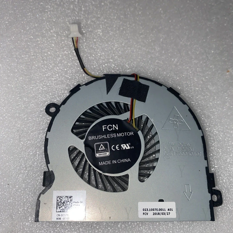 Y+   CN-0CGF6X CPU Cooling Fan Cooler for Dell Vostro 14 3468 0CGF6X CGF6X P16