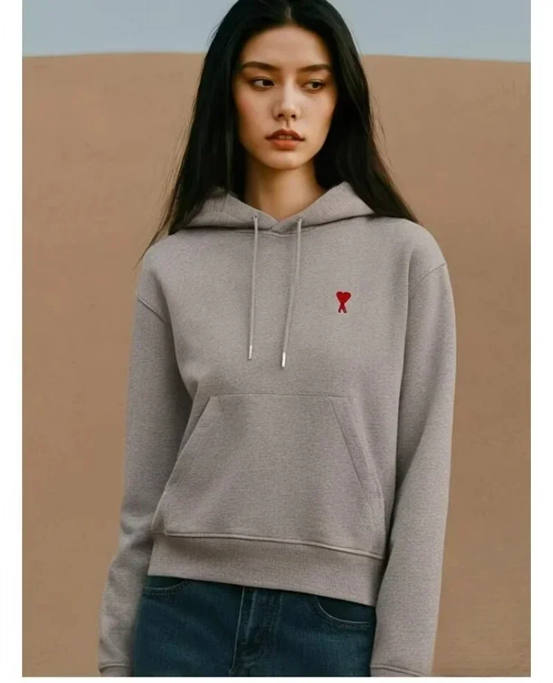 

2024 New Printing Wear Warm Cotton Women Hoodie Fashion Trend Printed Couple Hooded Sweatshirt Garment Top New Par