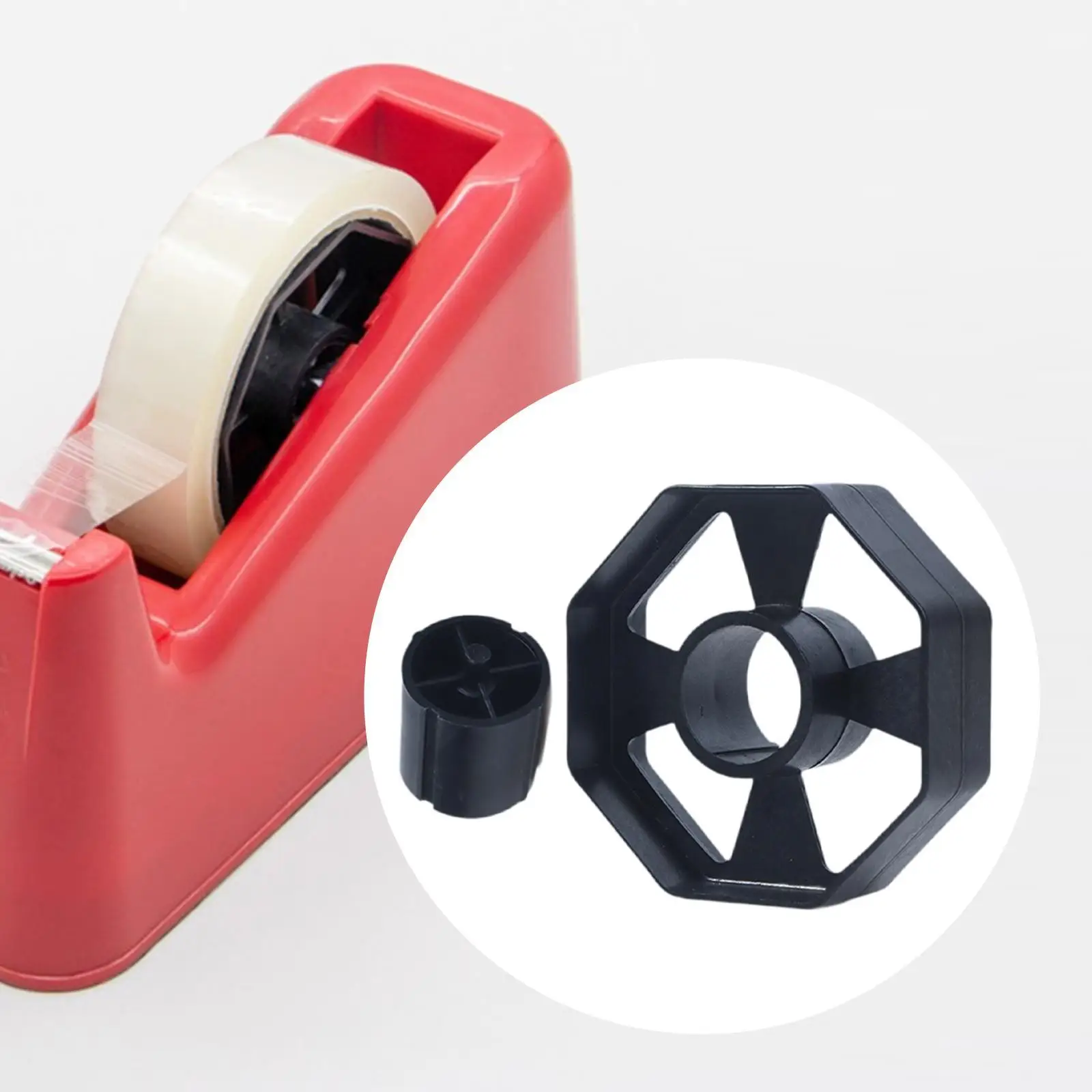 Desktop Tape Dispenser Wheel Replace Holder for Moving Library Gift Wrapping