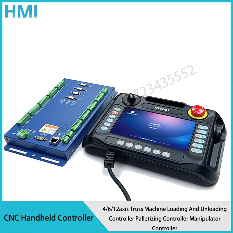 

Cnc Handheld Controller 4/6/12axis Truss Machine Loading And Unloading Controller Palletizing Controller Manipulator Controller