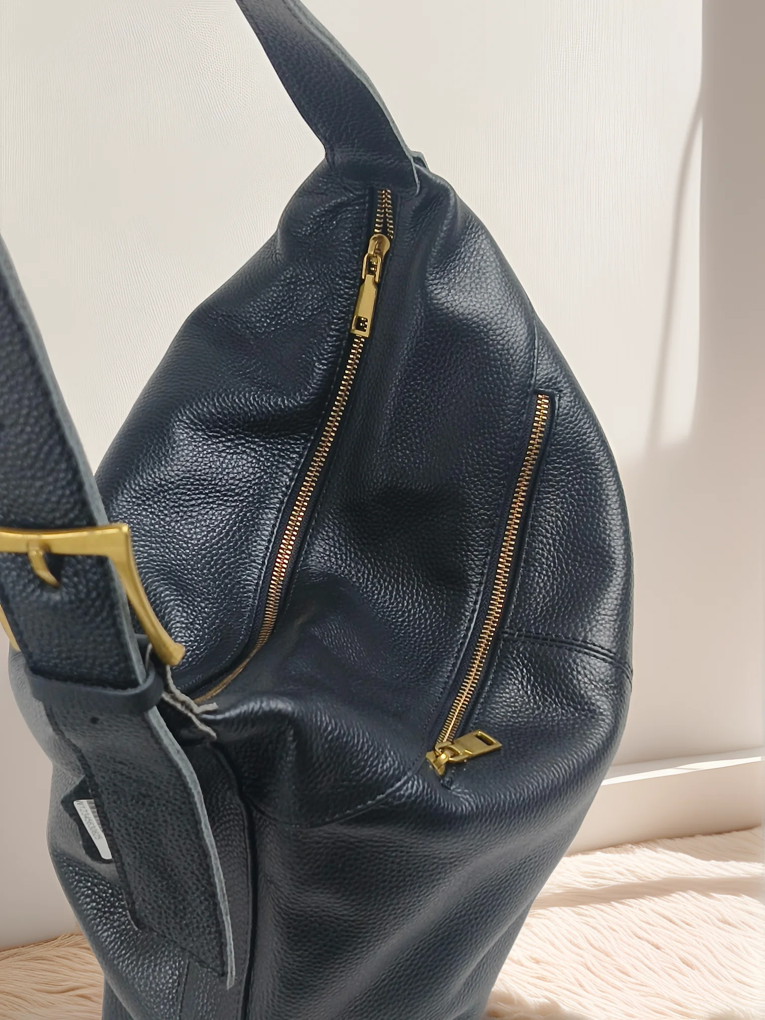 حقيبة كتف نسائية كاجوال جديدة - مراجعة Leather Work Bag Women وسعره