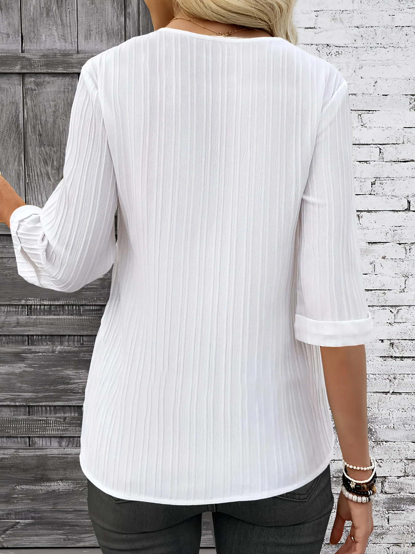 مزاجه فضفاض امرأة قميص أزياء عارضة بلوزة أنيقة طويلة الأكمام امرأة قميص عطلة نهاية الأسبوع الأعلى