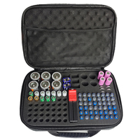 Battery Case Holder With Tester Storage Bag Waterproof Batteries Box Organizer For 18650 AA/AAA/9V Lithium Battery C D Cell 3V