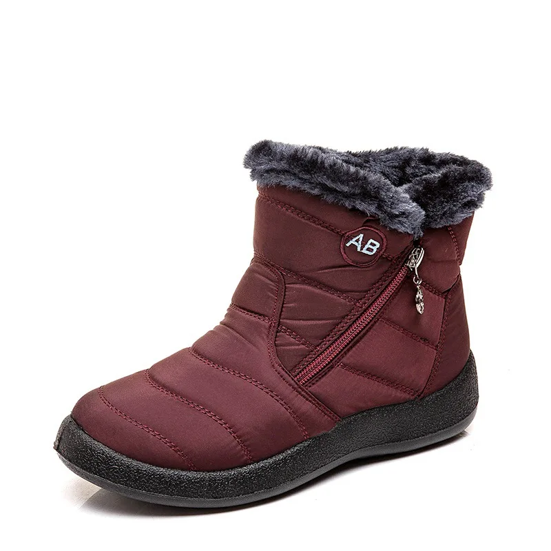 

Winter New Warm Women's Snow Boots Outdoor Waterproof Sports Cotton Boots Chelsea Boots