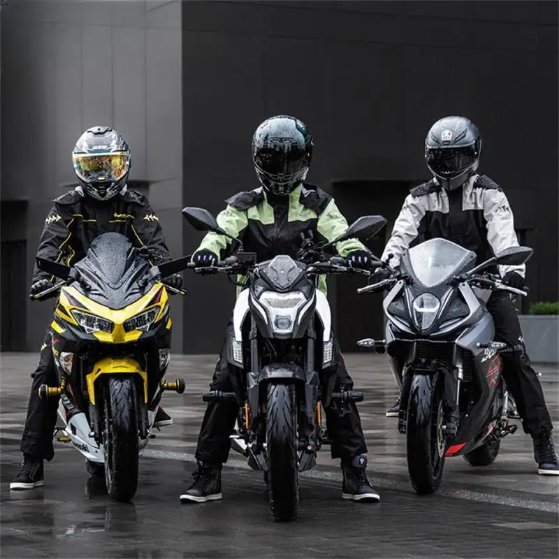 Motorcycle Raincoat Suit Rainstorm Prevention Pants Camping Hiking Fishing Raincoat Raincoat Motorcyclist Rain