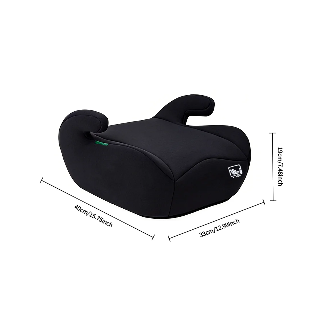 Lightweight Portable Backless Car Seat for Kids 4-12 Years Secure Belt Positioning Travel Booster Seat Comfortable for On-the-Go