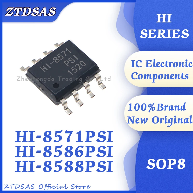 HI-8571PSI HI-8586PSI HI-8588PSI HI-8588PSI-10 HI-8571 HI-8586 HI-8588 IC Chip SOP-8