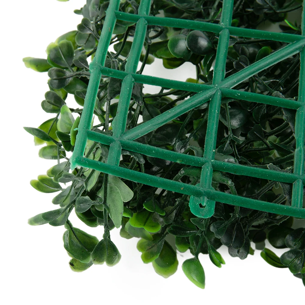 Synthetic Grass Panel for Interior Exterior Walls Weather Resistant Foliage Mat for Patio Balcony and Room Enhancement