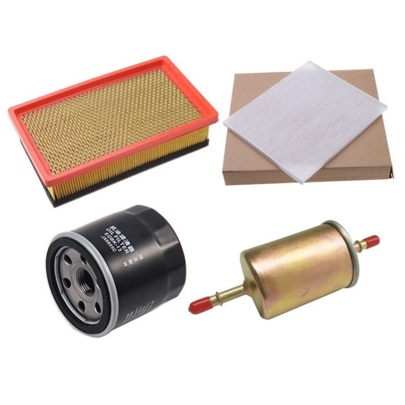 

Air condition cabin filter Air filter Oil filter Fuel filter kit for Chinese CHANGAN ALSVIN V3 1.3L 1.4L 2012-2015