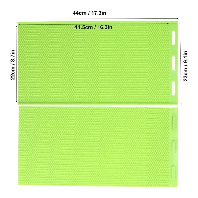 Multifuntional Silicone Mold Honeycomb Pattern Molds Beewax Leaf Moulds Beekeeping Equipment Honeycomb Pressing Molds