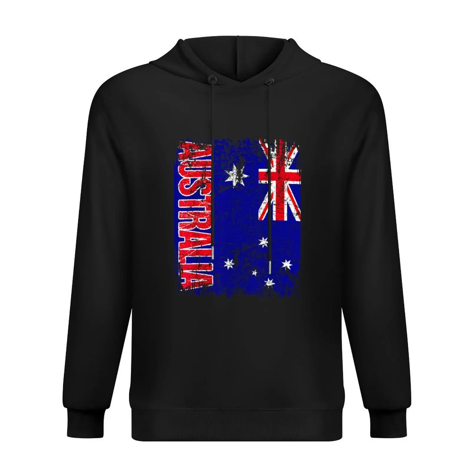 

Australia Flag Vintage Distressed Australia Hoodie men's sweat-shirt men's coat male clothes autumn new products autumn hoodie