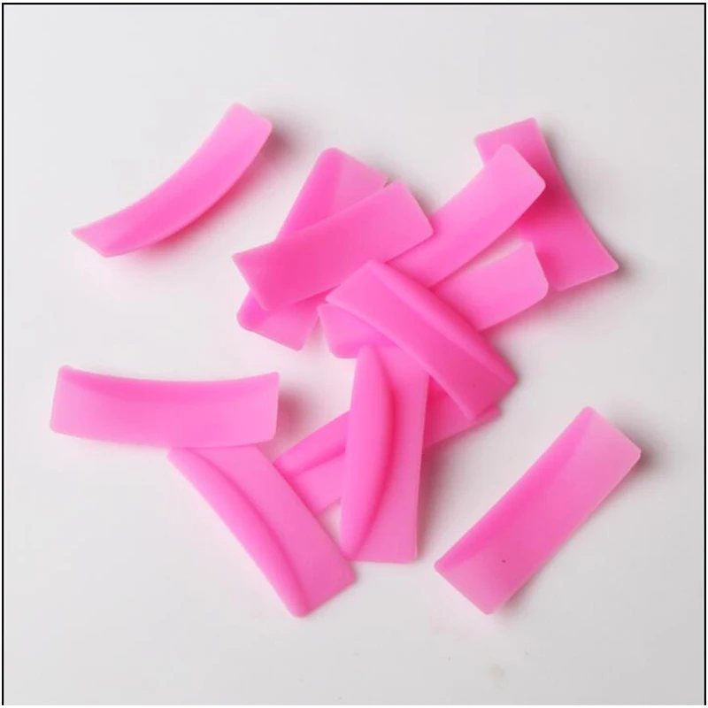 6Pairs Reusable Eyelash Perming Pad Silicone Lash Lifting Kit Curler Curling Rod Shield Lashes Extension Supplies