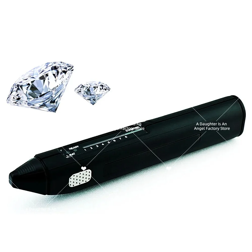New  Jewellery Jade Crystal Diamond Selector Identification Tester Testing Scanner Pen Tool Gem Detector