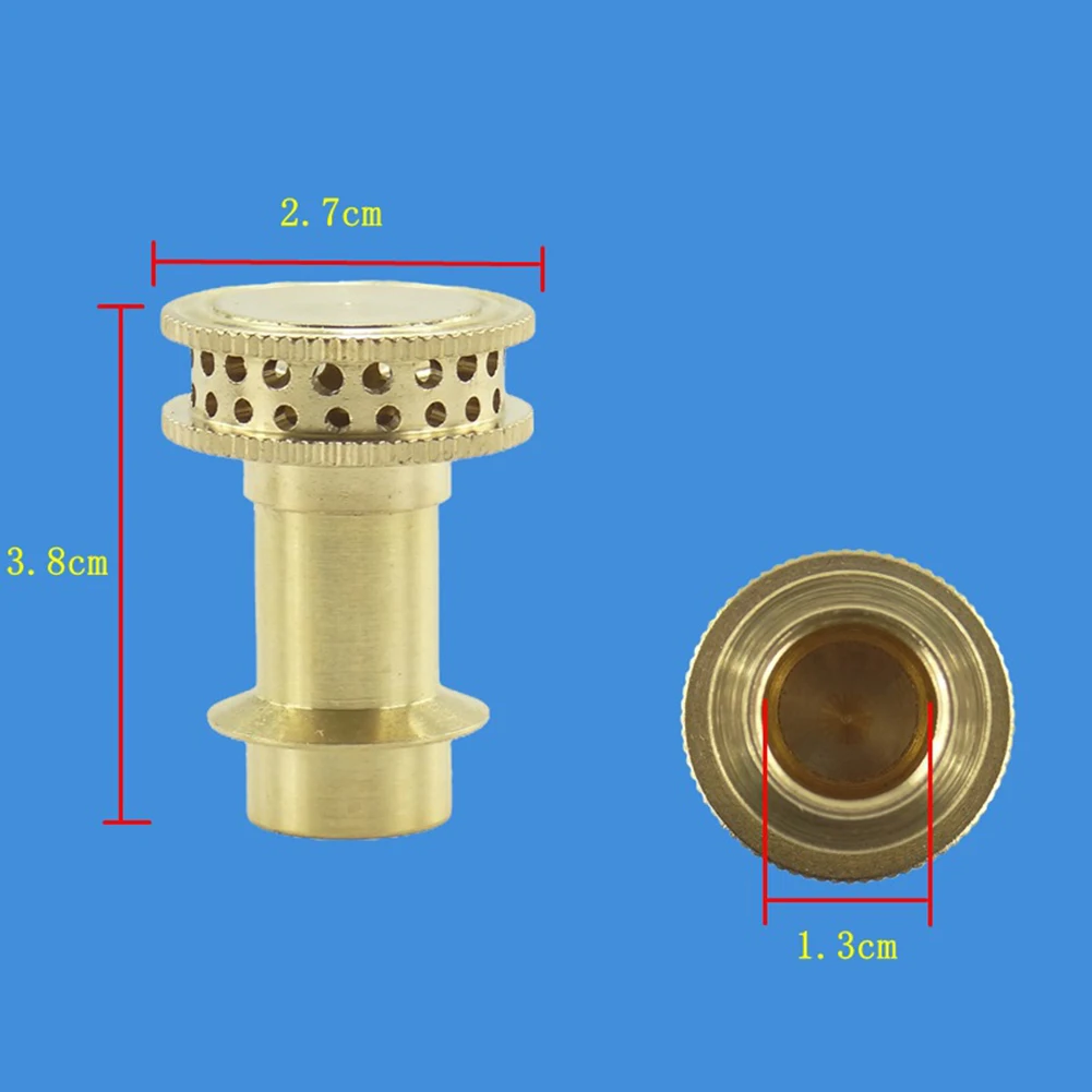 Bbq Accessory Gas Stove Burner Cap Cooking Control Gold High-temperature Resistance Efficient Heat Distribution