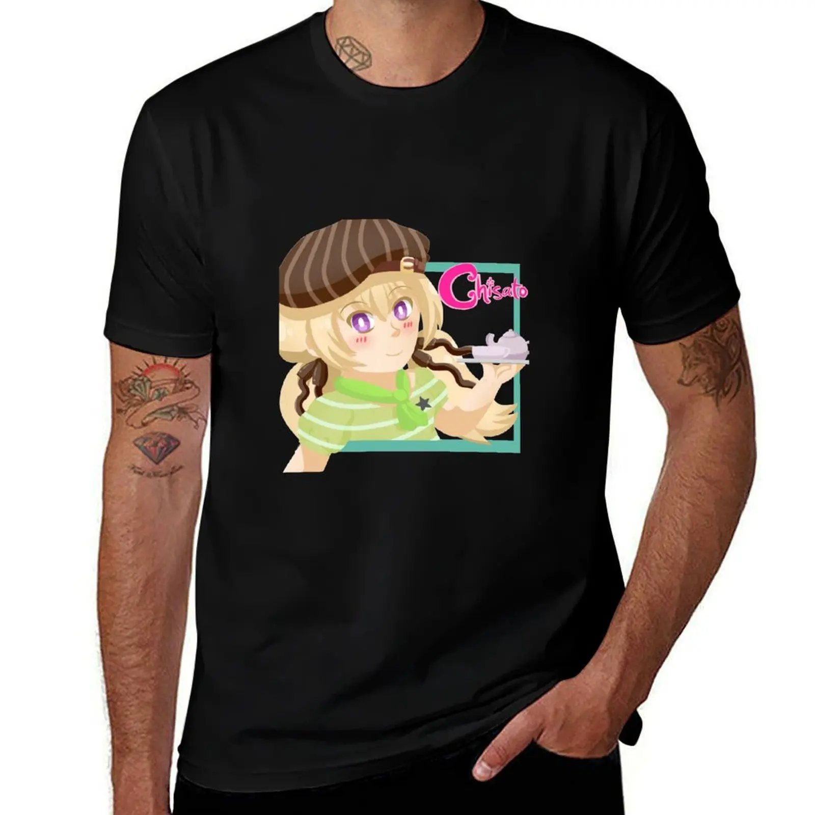 Bandori - Chisato T-Shirt Plus Size Lightweight Tee Shirt