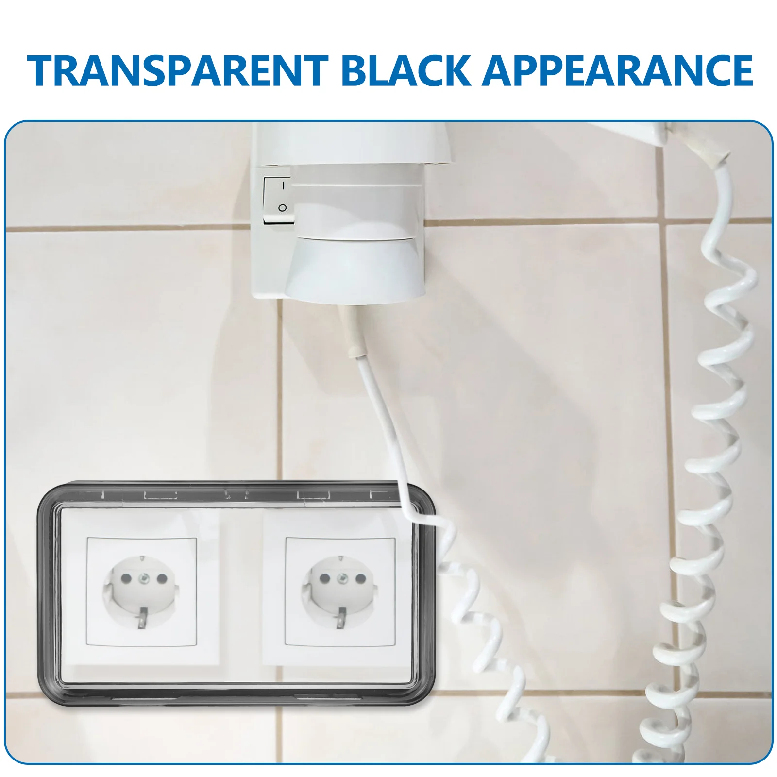 Socket Waterdichte Box Outdoor Plug Receptacle Protector Bescherming Cap Outlet Covers Badkamer