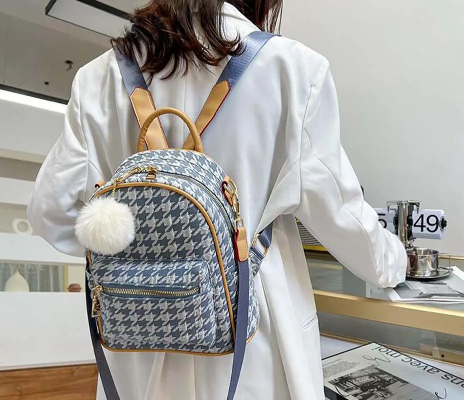 New Arrival Women Fashion Pu Soft Leather Double Zipper Shoulder Bags Large Capacity Backpack Handbag Casual Travel Backpacks