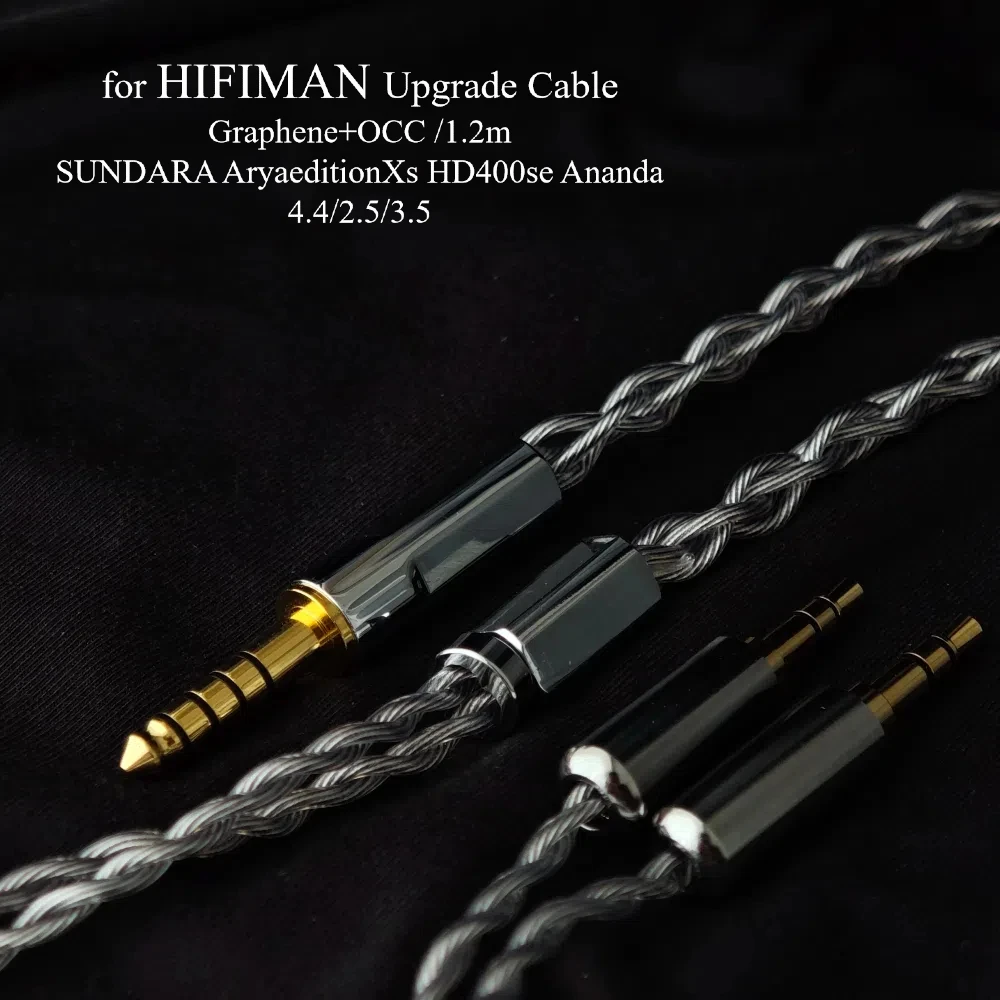 ل HIFIMAN HE400se/Deva Pro/Arya Graphene OCC سماعة كابل 2.5/3.5/4.4 مللي متر متوازن سماعة سلك ترقية كابل