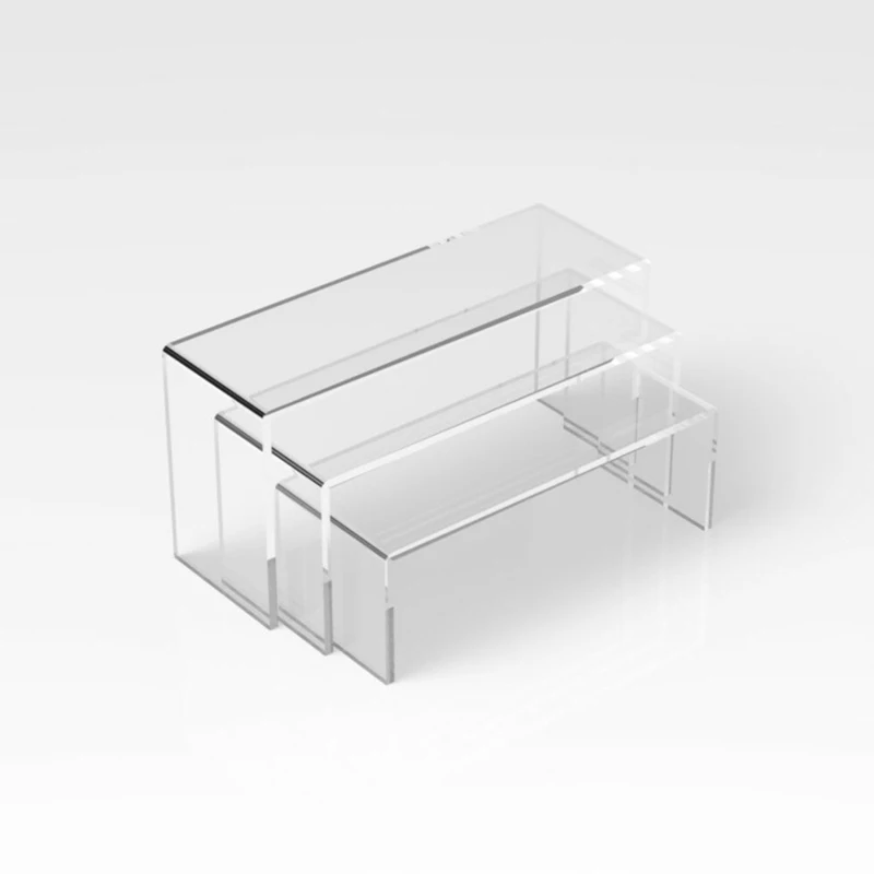 3Pcs Acrylic Display Stand for Hats and Shoes
