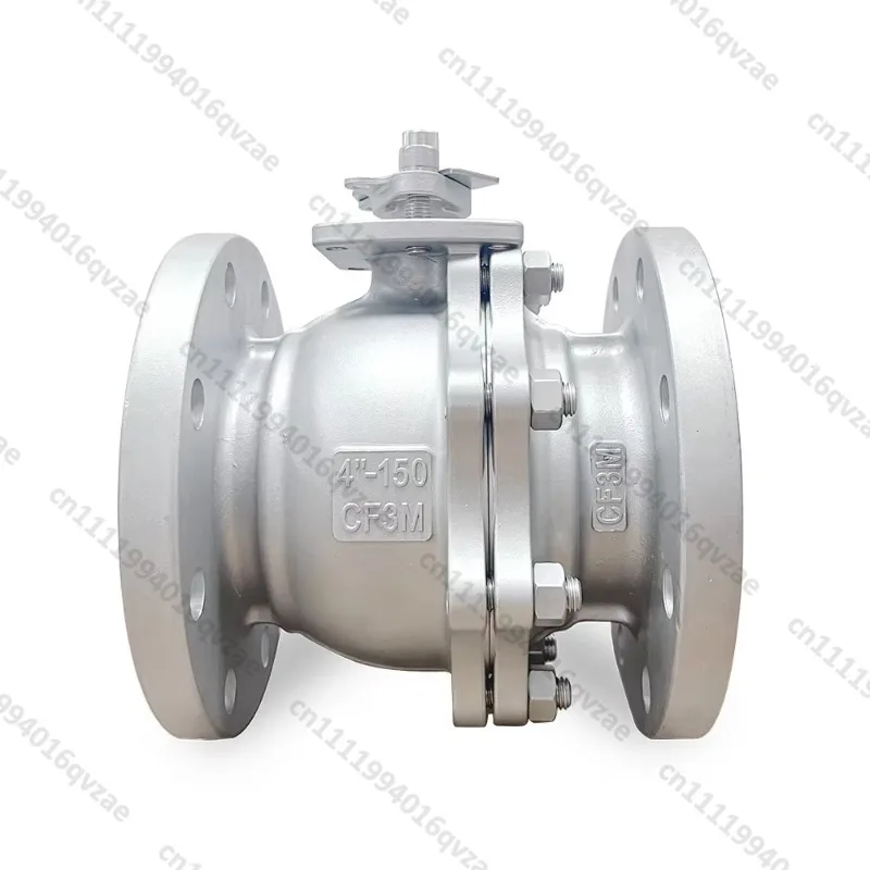 CF3M Stainless Steel Flanged Ball Valve Q41F-16P Manual Heavy Duty High Temperature