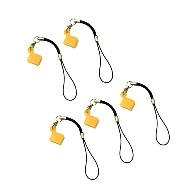 M17B Protective Silicone USB Pouches Secure Attachment with Strap Resilients to Wear