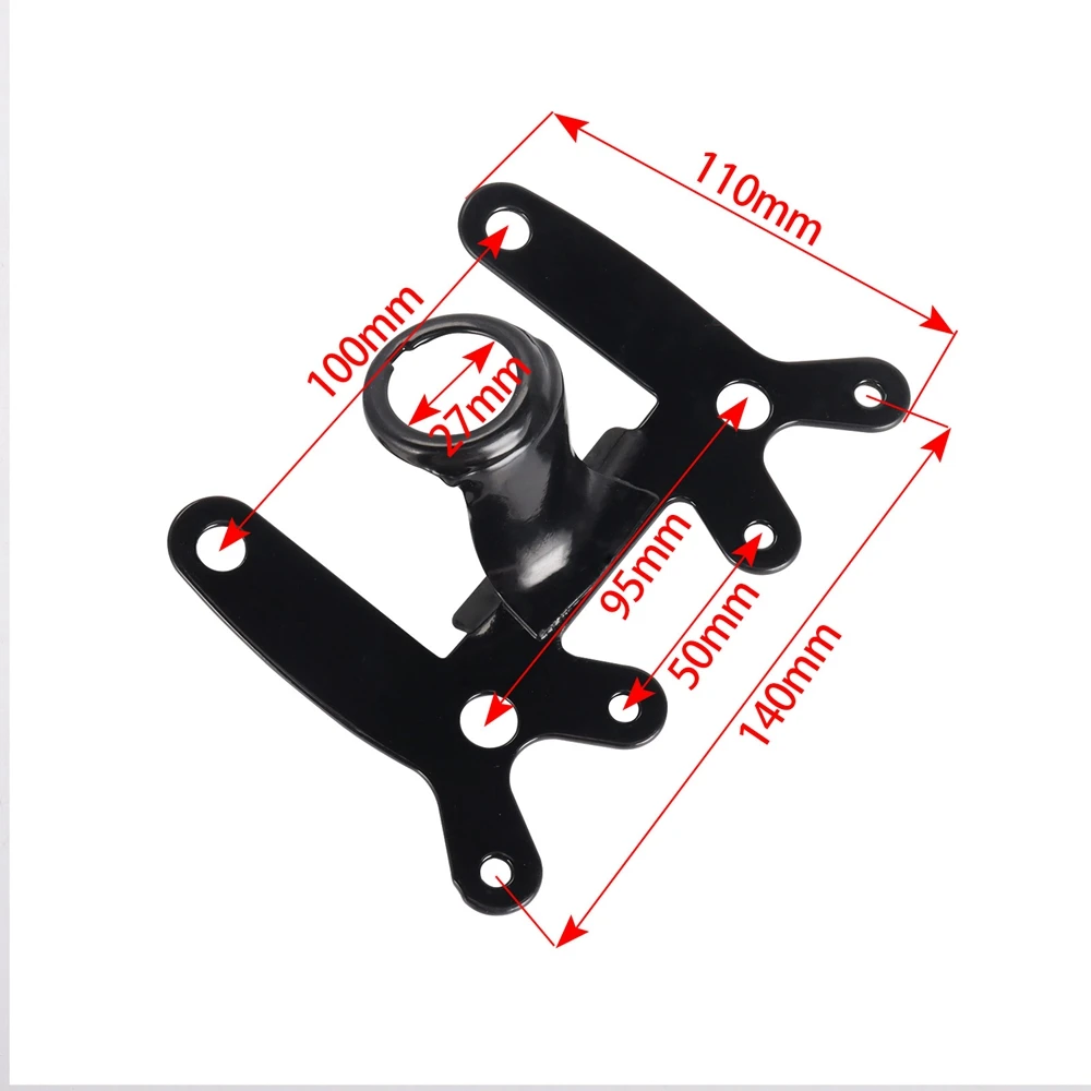 Motorcycle Speedometer Bracket Heavy Duty Motorcycle Mount Metal Stand Support Speedometer Stand For Motorcycle GPS Speedometer