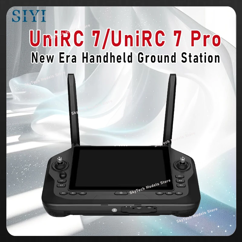 

SIYI UniRC 7 / UniRC 7 Pro 7 Inch Dual Frequency Band 2.4 & 5 GHz Handheld Ground Station Smart Controller with 1080P