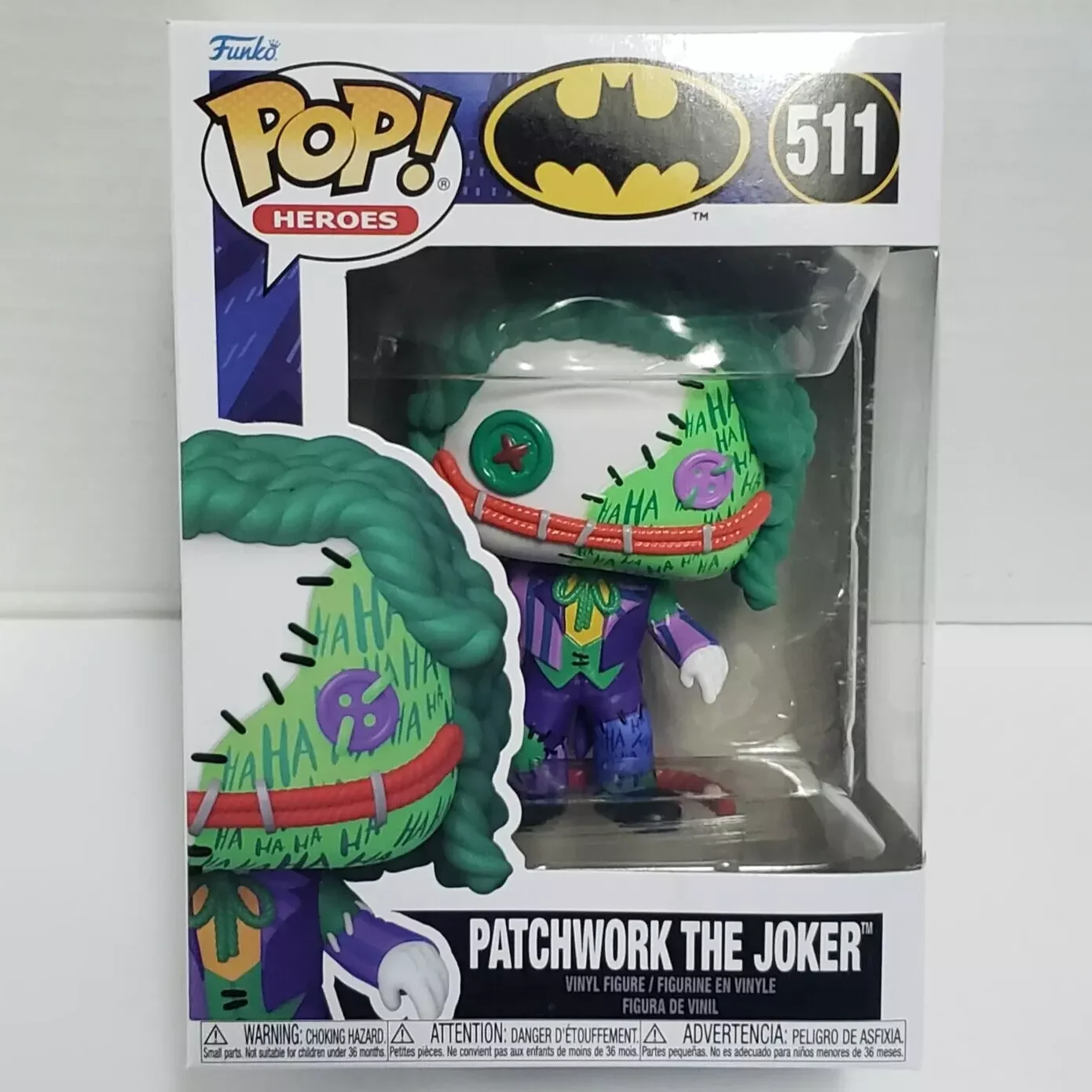 Figur Batman Funko Pop Patchwork The Joker 511 DC Comics Vinyl