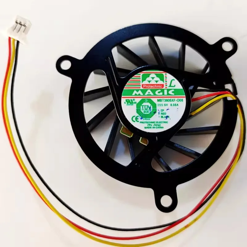 Free shipping, brand new original MBT3605XF-O08 5V 3Pin graphics card fan