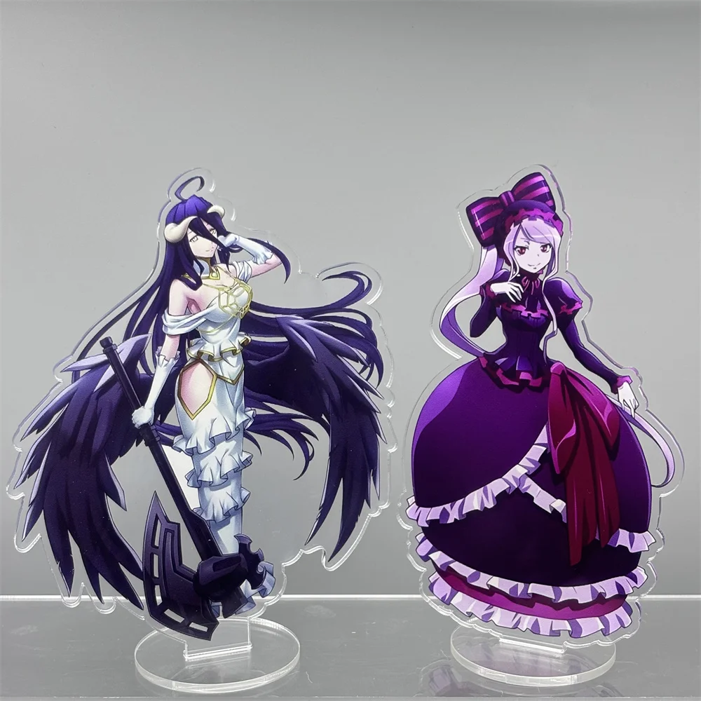 15cm Anime Swimsuit OVERLORD Acrylic Keychain Model Cosplay Characters Ornament Accesorios Goods Collection Gifts