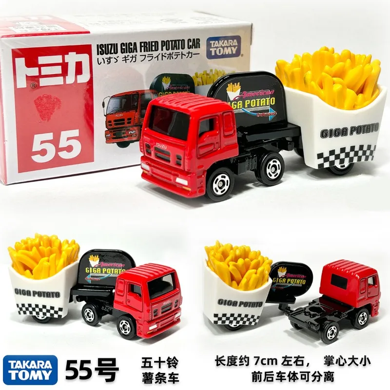 TAKARA TOMY Tomica No.58 Glico Wagon 1/64 Legering Motorvoertuig Diecast Metaal Model Auto Kinderen Kerstcadeau Speelgoed voor Jongens