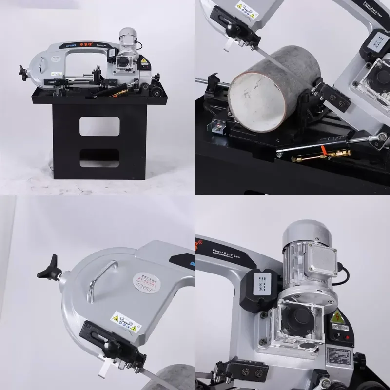 for Pepsi Small Electric Band Saw Machine Lithium Battery Powered Table Saw Blade for Round Tube Stainless Steel Metal