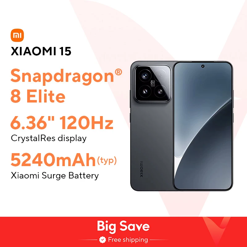 Глобальная версия смартфона Xiaomi 15 256 ГБ/512 ГБ 6