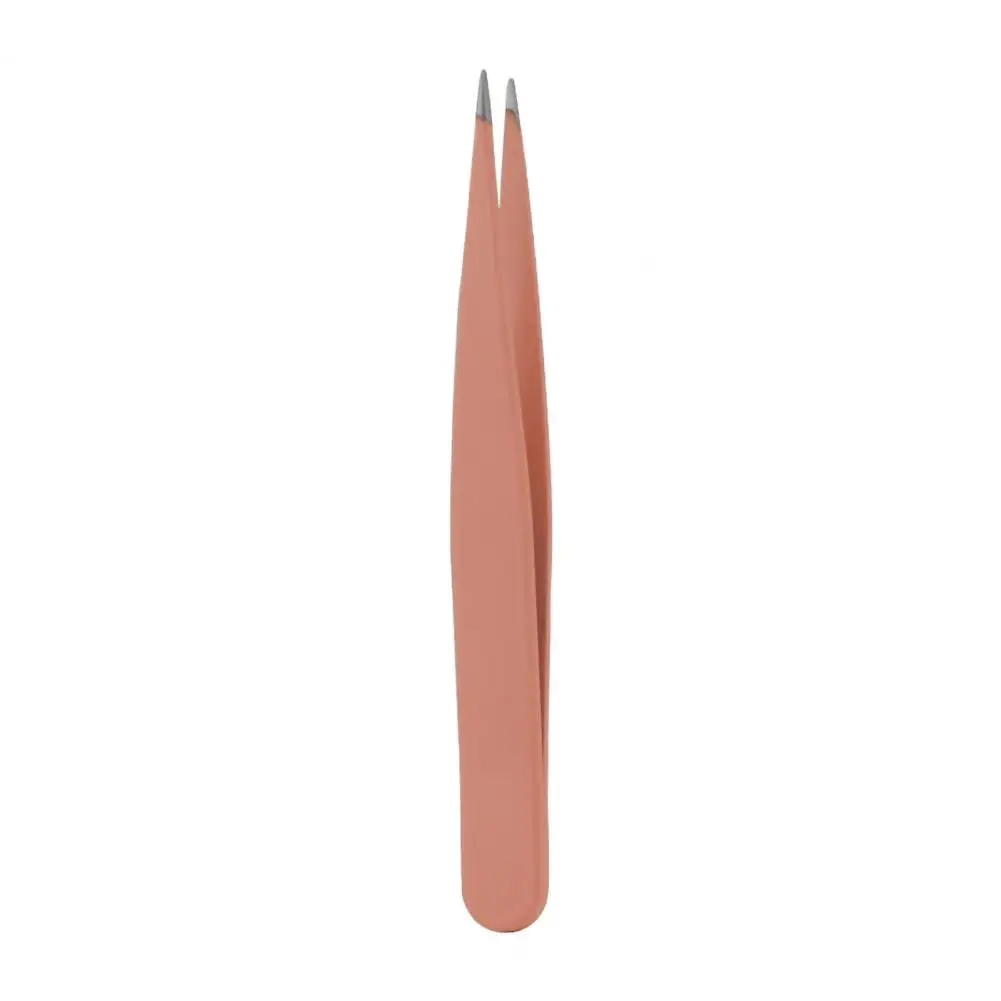 Eyebrow Clip Set Flat Mouth Tweezer Style 4pcs Stainless Steel Slant Eyebrow Tweezers Set Hair Removal Tools Flat for Grooming