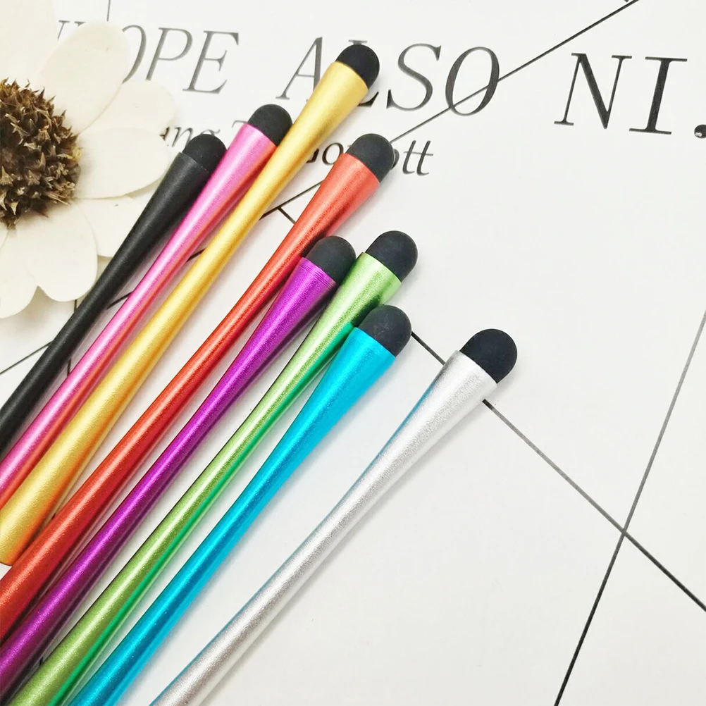 

5 Pcs Stylus Universal Pen for Tablets Touch Screens Phone Pens Touchscreens Colorful Slender Computer