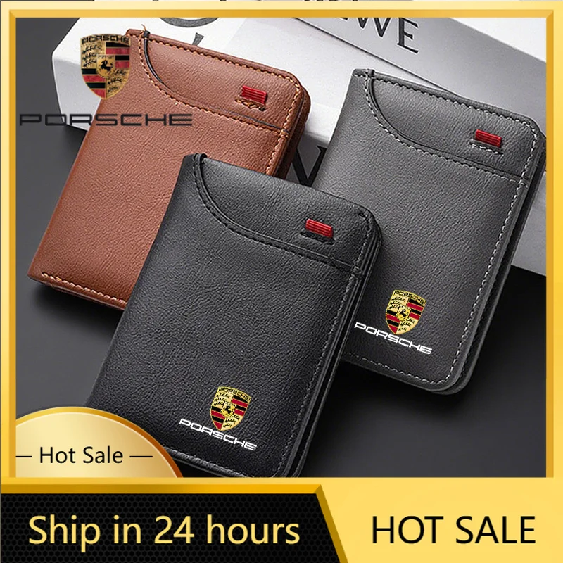 

For Porsche Cayenne Panamera Macan 911 For Porsche Cayenne Panamera Macan 911 Taycan Boxster Cayman 918 Pajun Leather Car Logo C