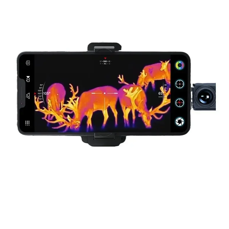 T2Pro mobile phone thermal imaging high definition infrared night vision telescope outdoor Arrow thermal imaging camera Rui