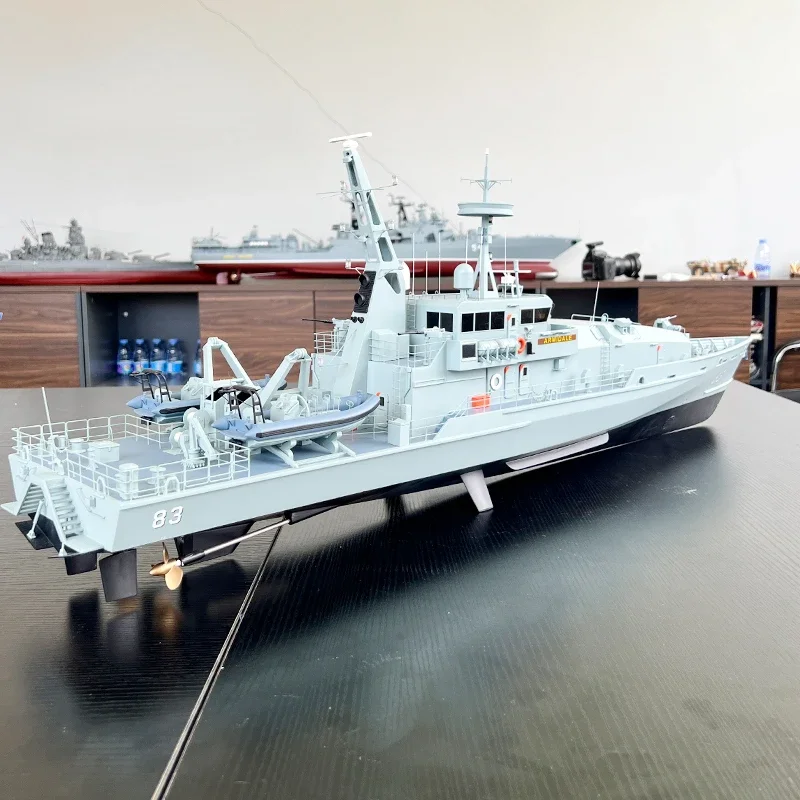 1/50 zdalnie sterowany łódź patrolowa zestaw modeli do składania okręt wojenny Model nawigacyjny symulacja Model statku zabawka Navy Armidale